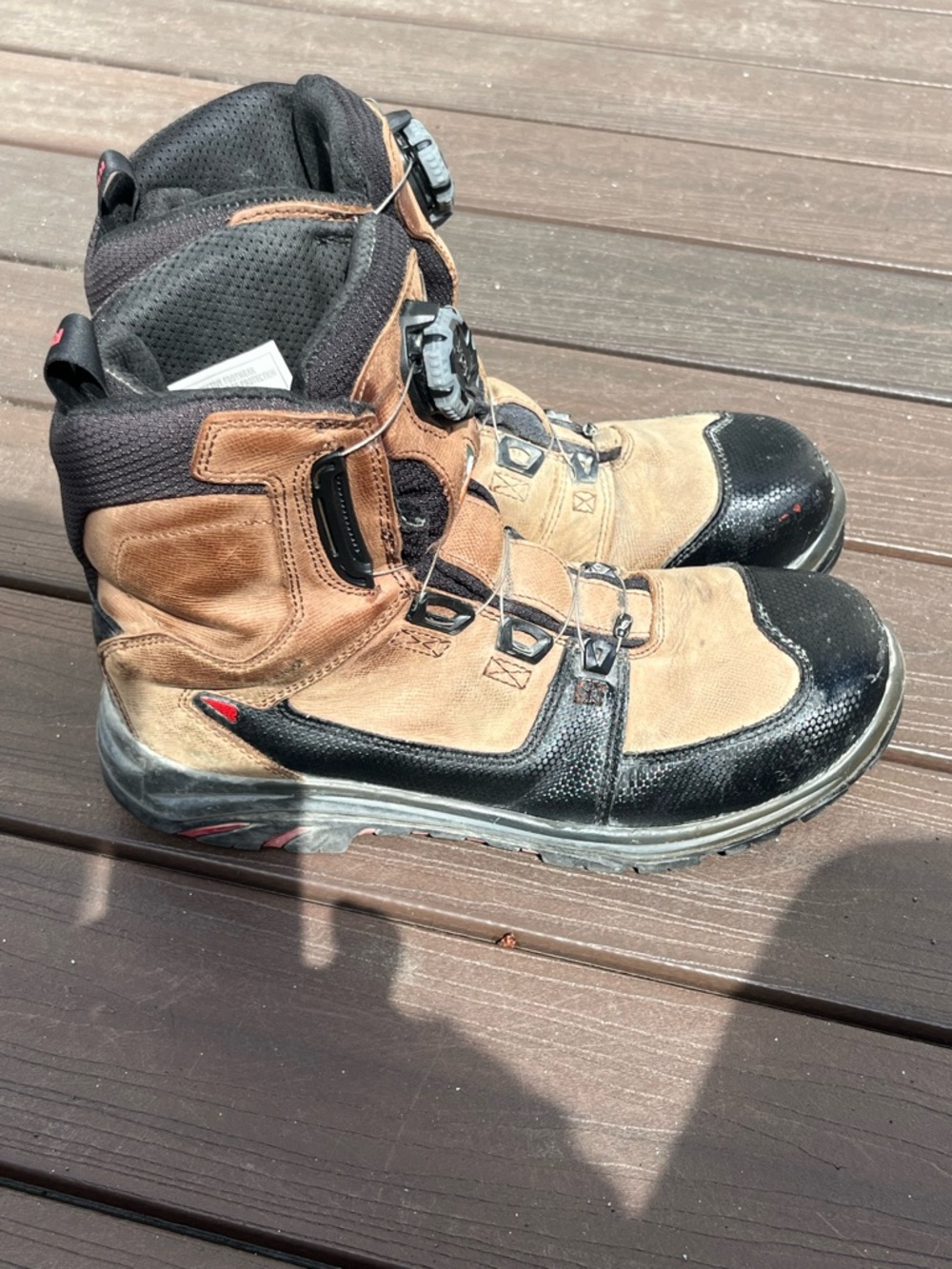 Ted Wing Work Boots with Dial Fastening Men’s Size 11.5